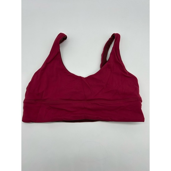 lululemon athletica Other - Lululemon Align Reversible Sports Bra Red Women's‎ Size 12 A/B Cup Light Support